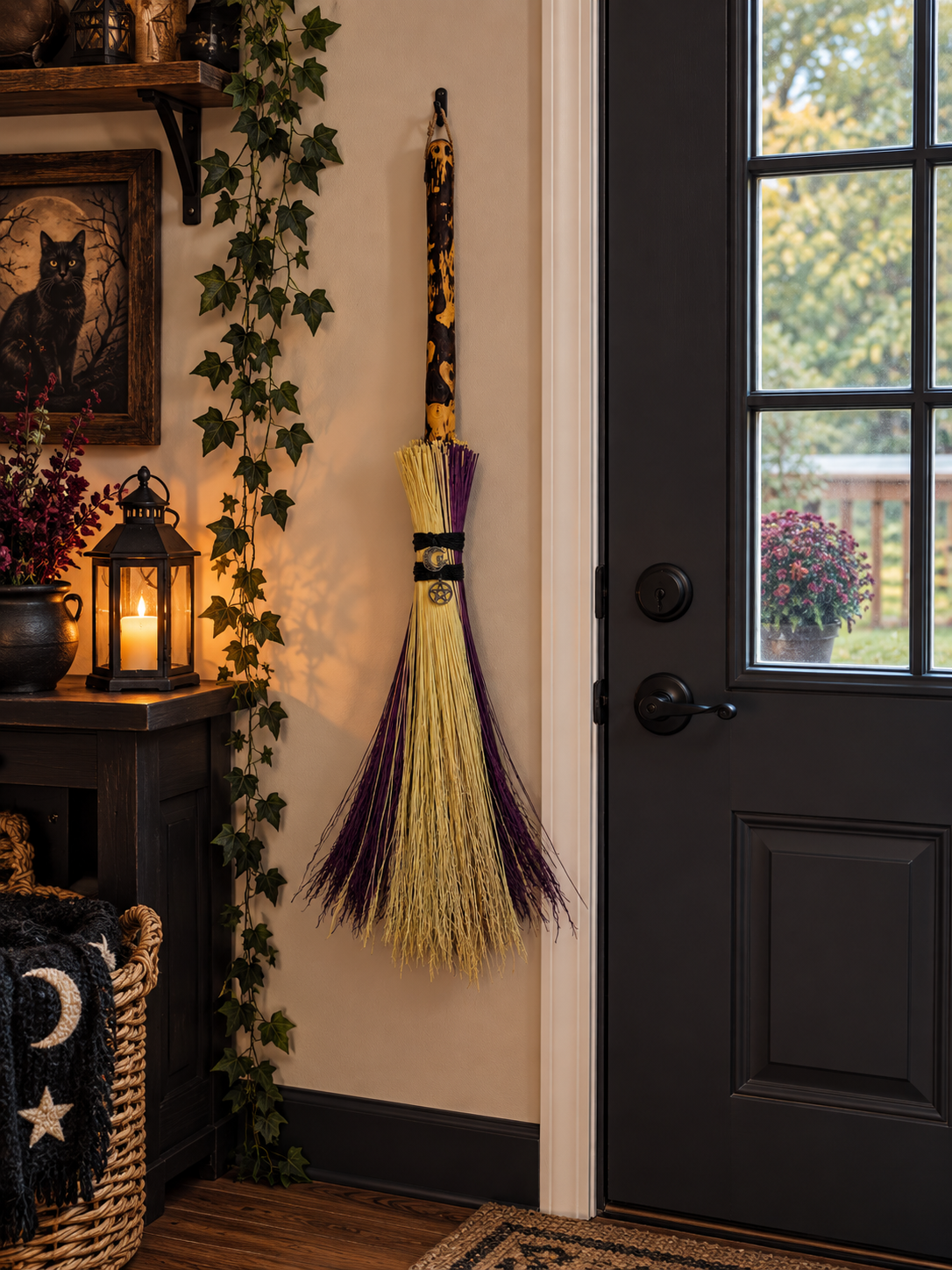 Handcrafted Witch’s Besom