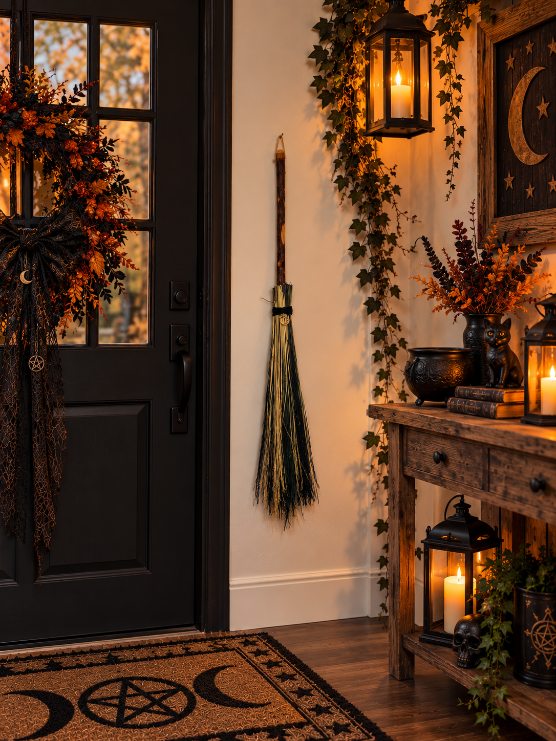 Handcrafted Witch’s Besom