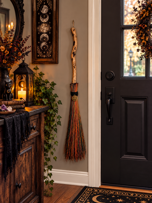 Handcrafted Witch’s Besom