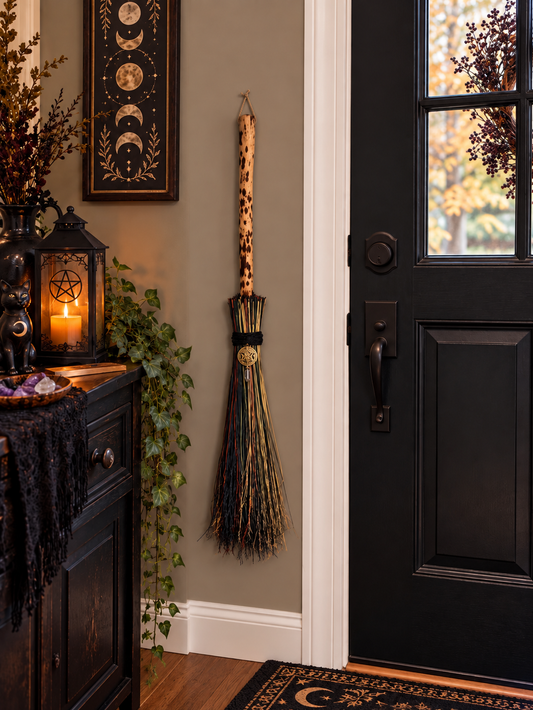Handcrafted Witch’s Besom