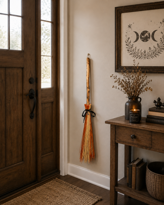 Handcrafted Witch’s Besom